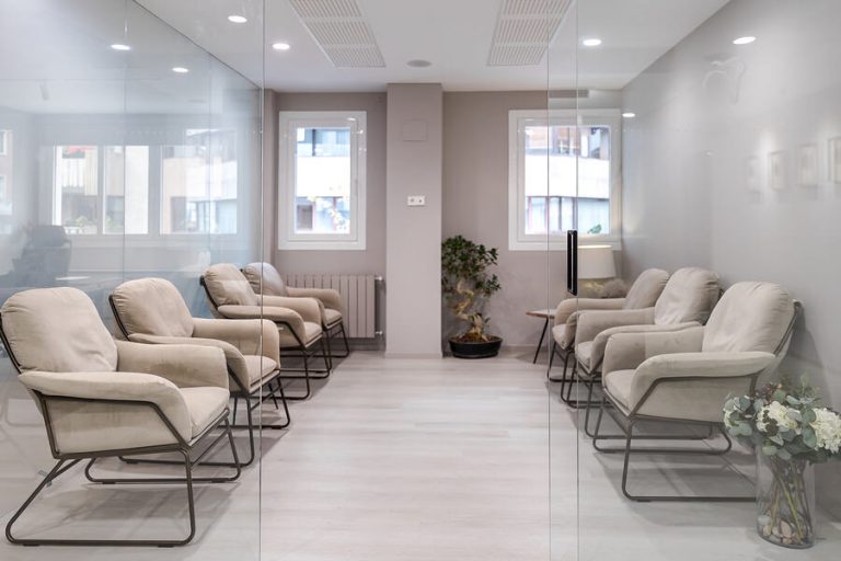 Sala de espera - Clínica Dental Mozas